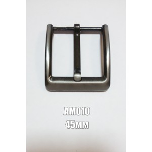 Пряжка металлическая АМ010 45мм - черный никель